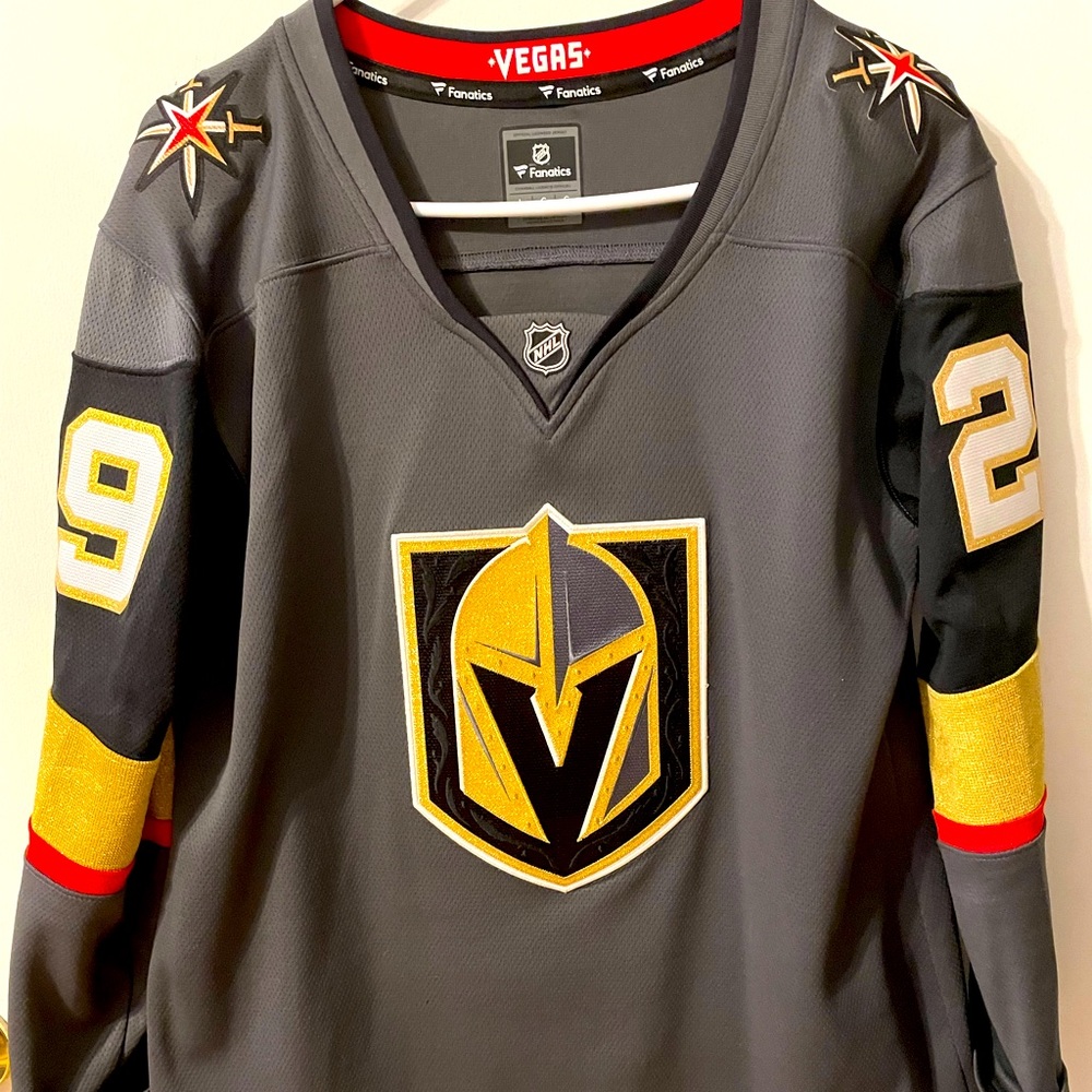 Fanatics women’s size L Vegas Golden Knights jersey.